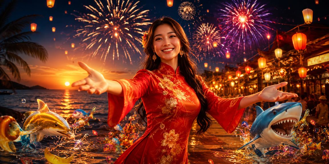 Khung cảnh chợ đèn lồng Hội An yên bình vào ban đêm