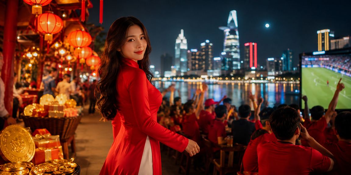 Người dùng đang đăng nhập trên thiết bị di động với nền casino Việt Nam